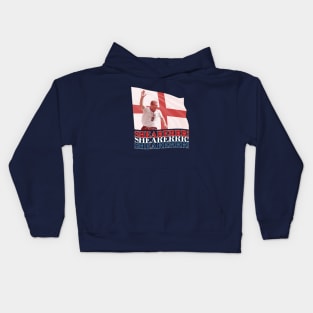 OG Euros Heroes - Alan Shearer - SHEARER! x 3 Kids Hoodie